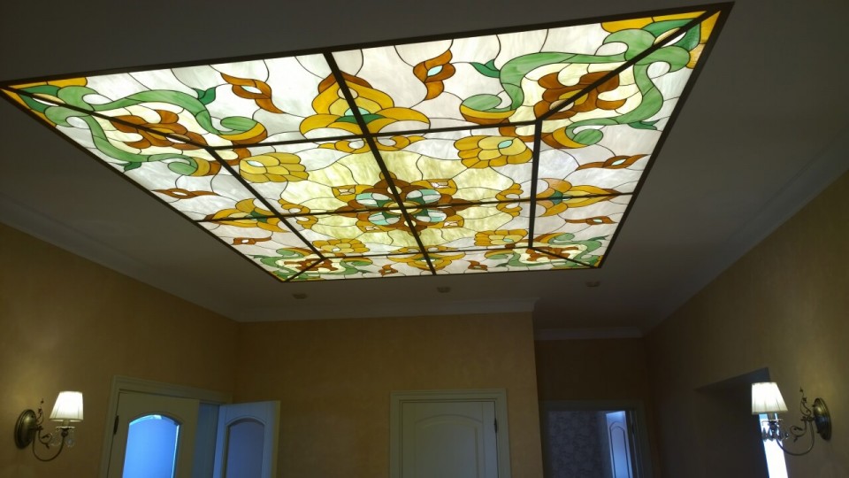 Заказать световой потолок с фотопечатью в г. Лесной